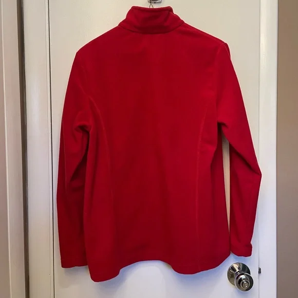 Lands End 1/4 zip fleece, Med petite - Picture 2 of 6